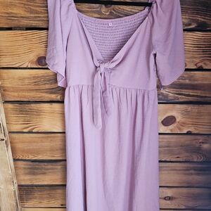 Source Unknown Lavender Midi Dress